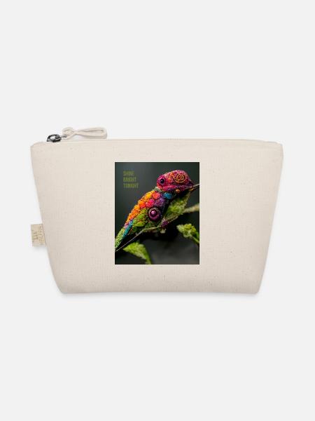Briller à la lueur des étoiles - un slogan positif - Trousse biologique - nature - Devant