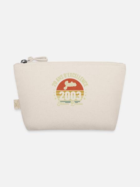Juin 2003 20 Ans Anniversaire Vintage Idée Cadeau - Trousse biologique - nature