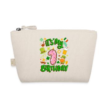 Es Ist Mein 1 Geburtstag Urlaub Donut St. - Bio-Täschchen - Natur - Vorne