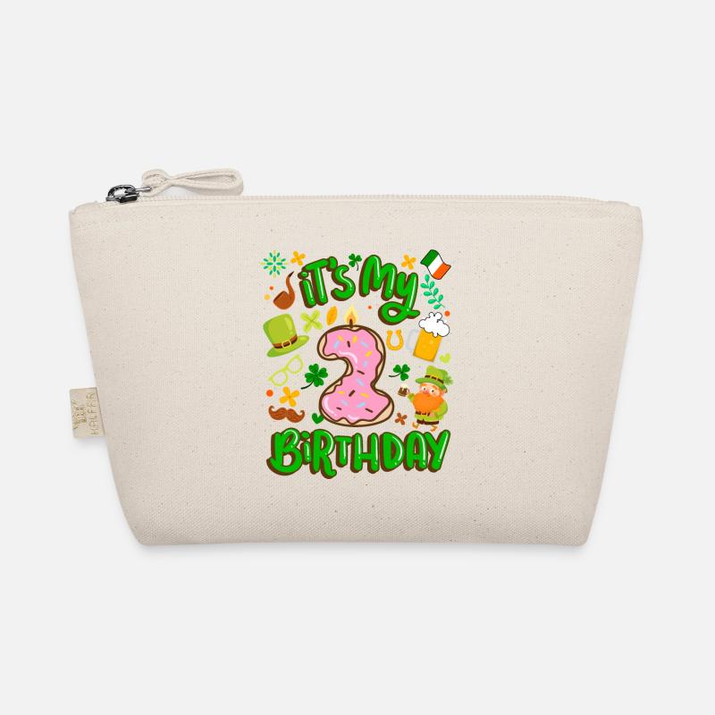 Es Ist Mein 2 Geburtstag Urlaub Donut St. Bio-Täschchen