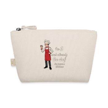 I'm 3 - Young Chef - Organic Pouch - nature - Front