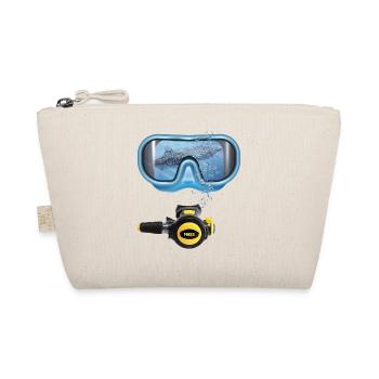 Whale Shark - Diving - Makse and regulator - Design - Organic Pouch - nature - Front