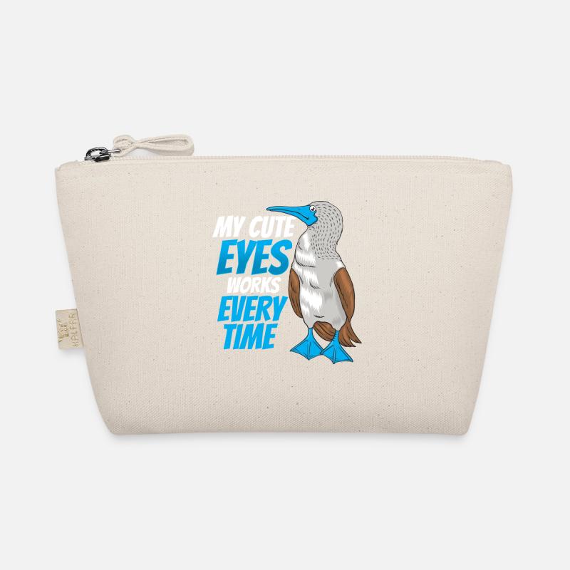 My Cute Eyes Works Every Time Bio-Täschchen