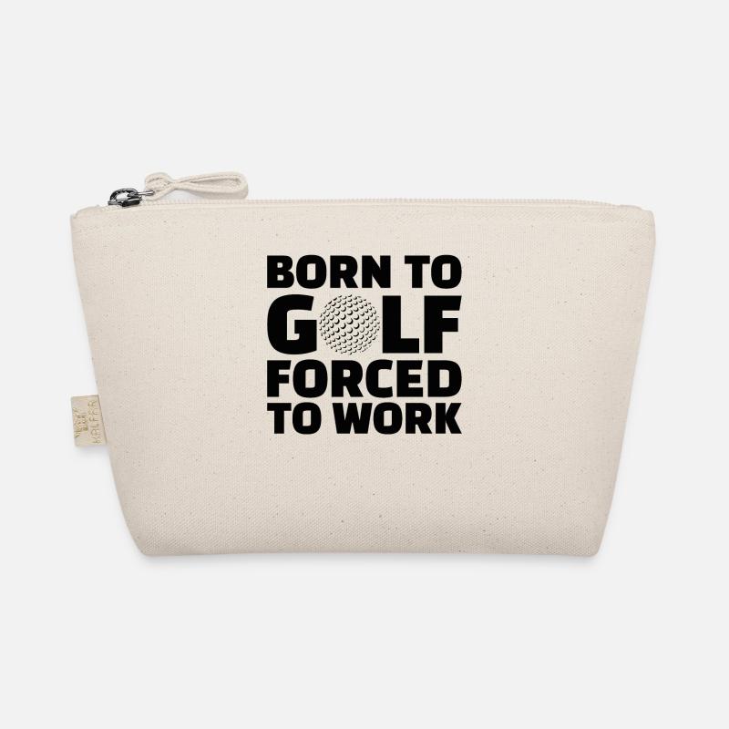 Golf Golfer Geschenk Hobby Verein Spruch Bio-Täschchen