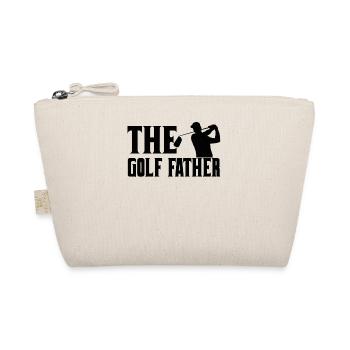 Golf Father Golfer Best Father Golf Course Papa - Organic Pouch - nature - Front