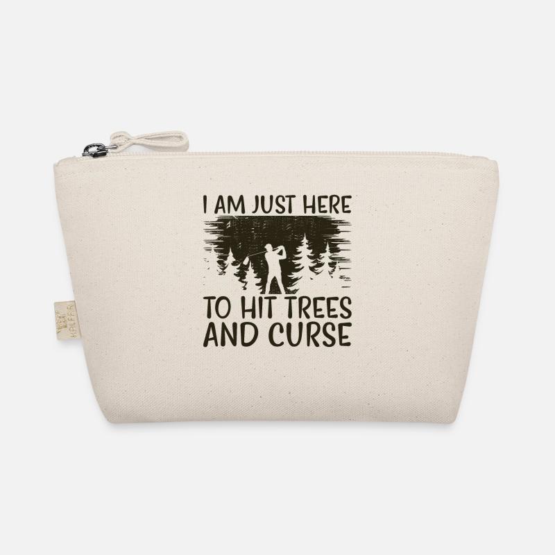 Golf Golfer Geschenk Hobby Verein Spruch Bio-Täschchen