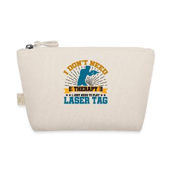 I Don't Need Therapy I Just Need To Play Laser Tag - Bio-Täschchen - Natur - Vorne