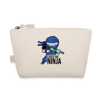 Ninja Graphic Lasertag Player Lasertag Phaser Lase - Bio-Täschchen - Natur - Vorne