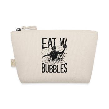 Water Polo Eat My Bubbles - Bio-Täschchen - Natur - Vorne