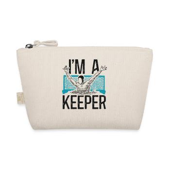 Water Polo Goalie I'm A Keeper - Bio-Täschchen - Natur - Vorne