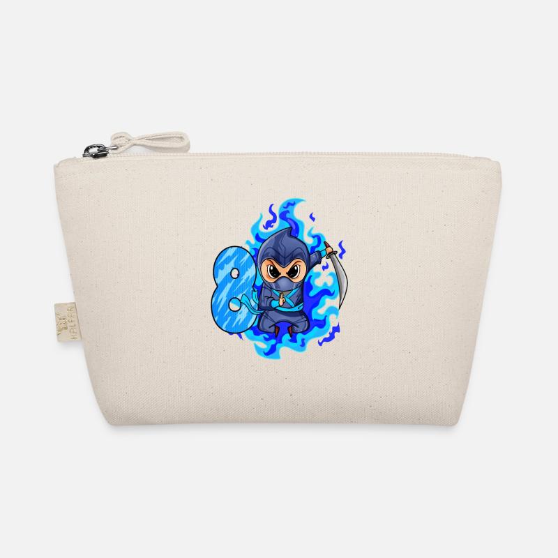 8. Geburtstag Junge 8 Jahre alt Ninja Bio-Täschchen