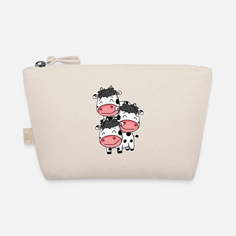 Vaches mignonnes - motif de vache Trousse biologique