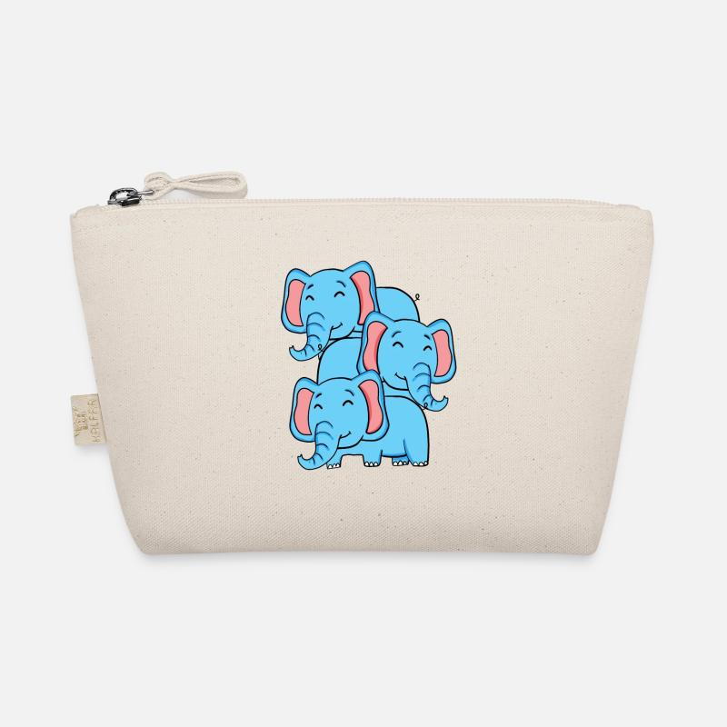 Éléphants mignons - Eléphant Trousse biologique