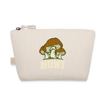 Retro Vintage HUNT Cool Mushroom Hunting Mycology - Bio-Täschchen - Natur - Vorne