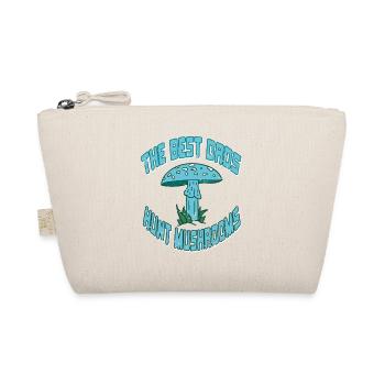 The Best DADS Hunt Mushrooms Retro Funny Mycology - Bio-Täschchen - Natur - Vorne