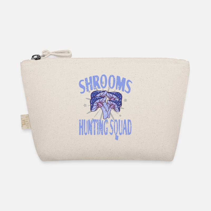 Shrooms Hunting Squad Retro Mushroom Hunting - Bio-Täschchen - Natur