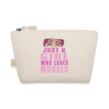 Juste une fille qui aime la chasse aux morilles aux champignons - Trousse biologique - nature - Devant