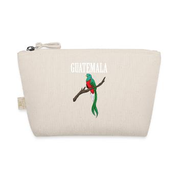 Guatemala Guatemalan Flagge DNA I Geschenk - Bio-Täschchen - Natur - Vorne