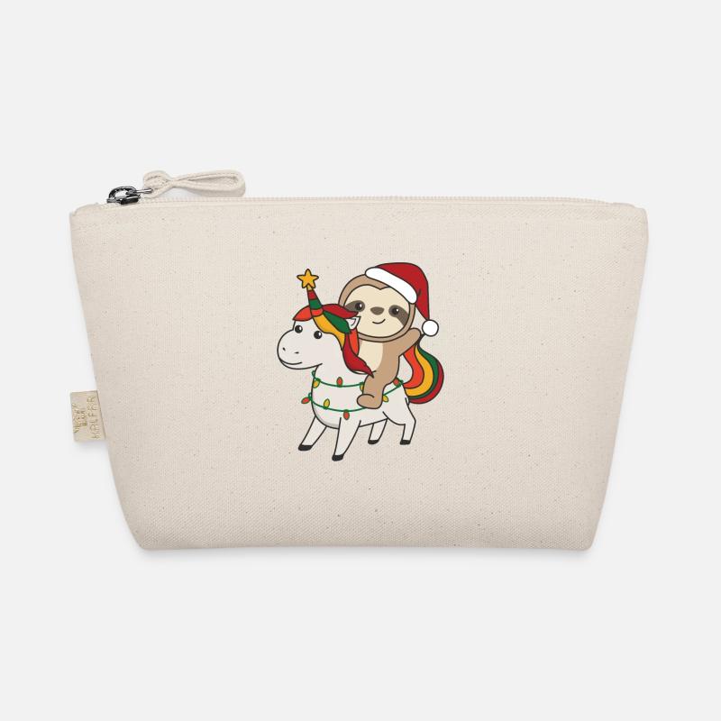 Paresseux de Noël Joyeux Noël Licorne Trousse biologique
