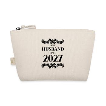 Meilleur mari depuis l’anniversaire de mariage 2027 - Trousse biologique - nature - Devant