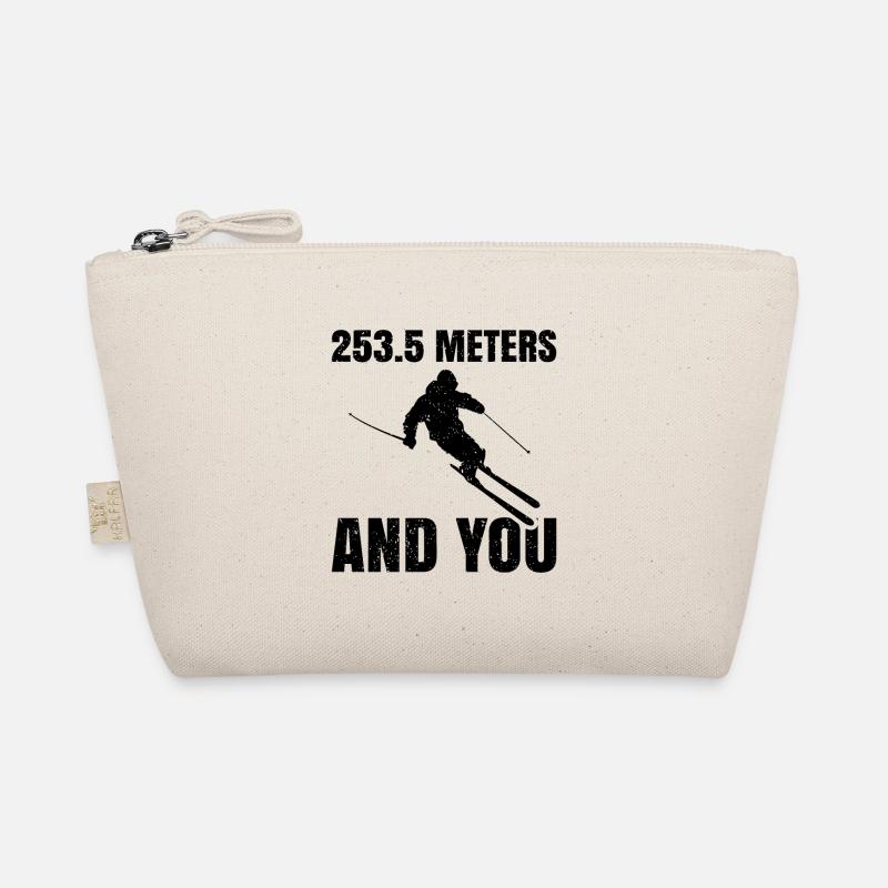 253.5 meters and you ski Organic Pouch
