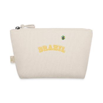 Retro Style Brésil Football Team Brasil Fan de football - Trousse biologique - nature - Devant