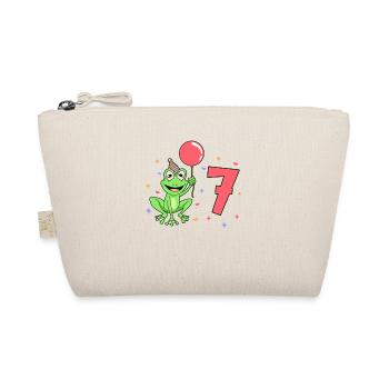 Avec grenouille - anniversaire des enfants 7 ans - Trousse biologique - nature - Devant