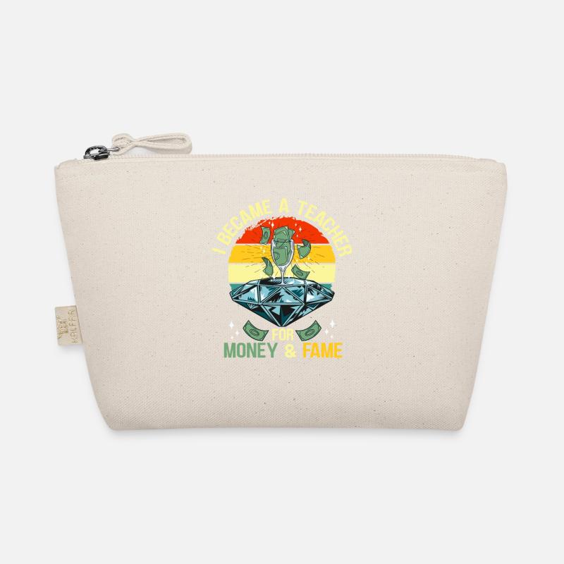 Primary School Teacher Kindergarten Educator Organic Pouch