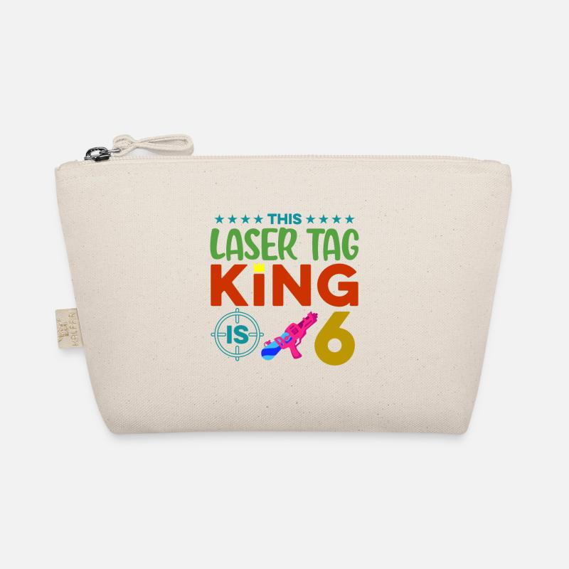 This Laser King Is 6 Lasertag Player Lasergame Pha Bio-Täschchen