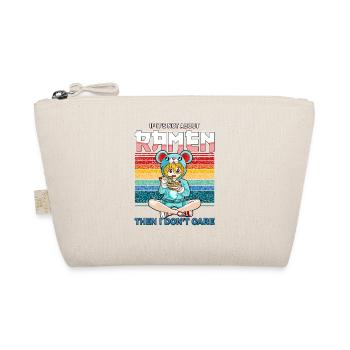 Funny Kawaii Style Ramen Lover Girls - Organic Pouch - nature - Front