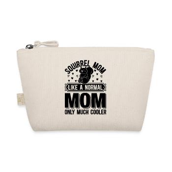 Squirrel Mom Like A Normal Mom Only Much Cooler Sq - Bio-Täschchen - Natur - Vorne