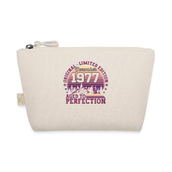 Original December 1977 45th birthday gift - Organic Pouch - nature - Front
