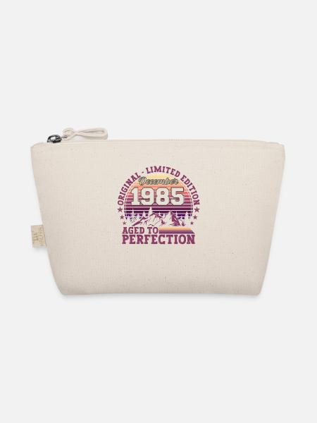 Cadeau original du 37e anniversaire de décembre 1985 - Trousse biologique - nature - Devant