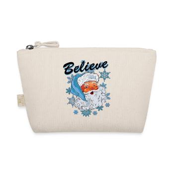Christmas Believe T Shirt - Organic Pouch - nature - Front