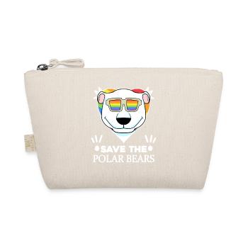 Polar bear Polar bear Environment Climate protection Nature conservation - Organic Pouch - nature - Front