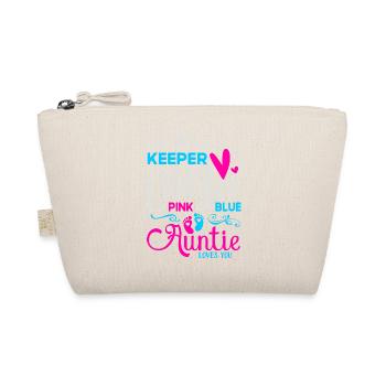 Tante Bab gardienne du genre tante t’aime tante Bab - Trousse biologique - nature - Devant