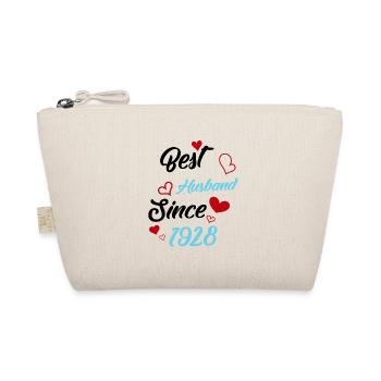 Best Husband Since 1928 Wedding - Organic Pouch - nature - Front