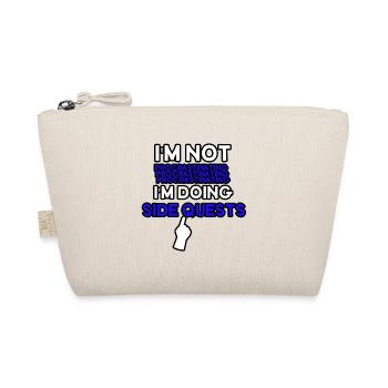 I'm not procrastinating I'm doing side quests - Organic Pouch - nature - Front
