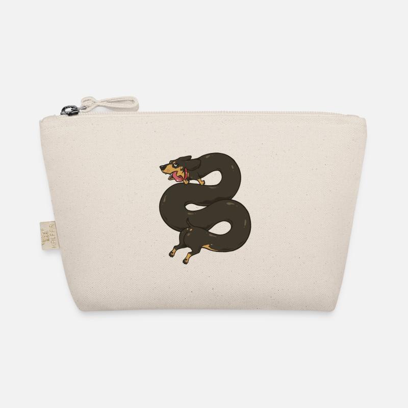 Funny long Dachshund Dog Fun Dachshund Organic Pouch