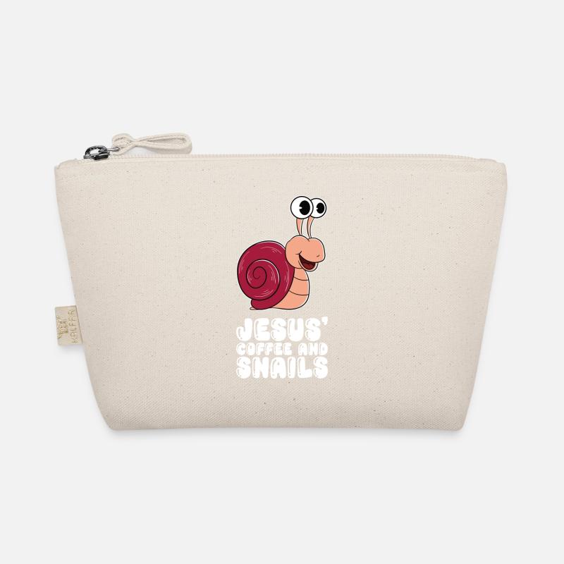Jesus, coffee and snails Organic Pouch