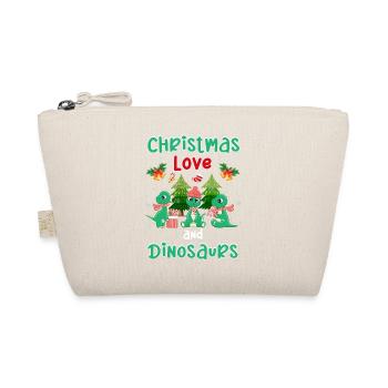 This Boy Loves Dinosaur Kids Boy Boy Dino - Organic Pouch - nature - Front
