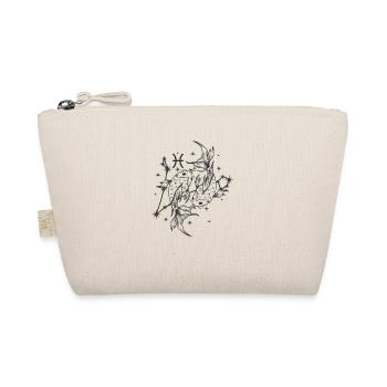 Pisces Zodiac sign February March - Organic Pouch - nature - Front
