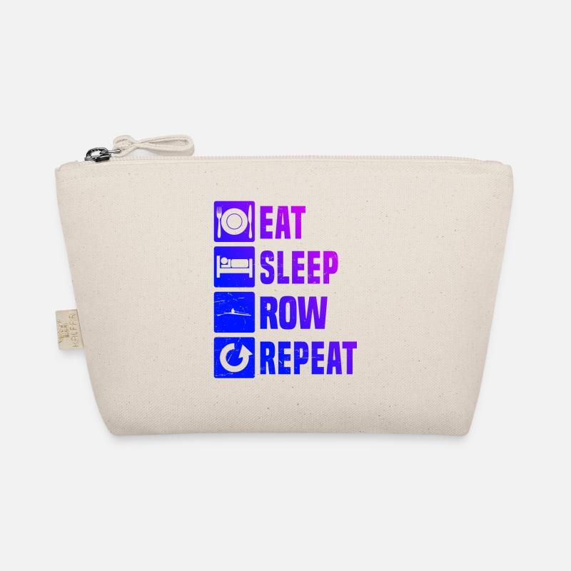 Rowing Rowing Rowing Women Men Organic Pouch