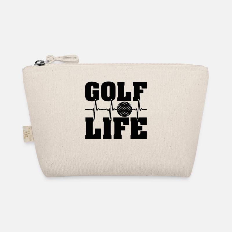 Golf Golfer Geschenk Hobby Verein Spruch Bio-Täschchen