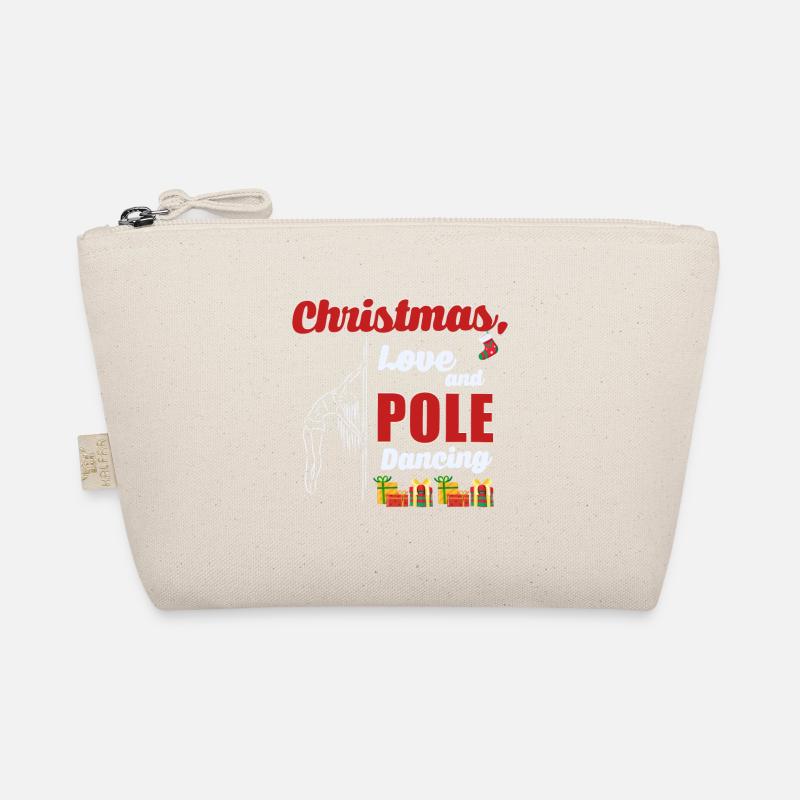 PoledancDancer, Pole Dancing Christmas Love Organic Pouch