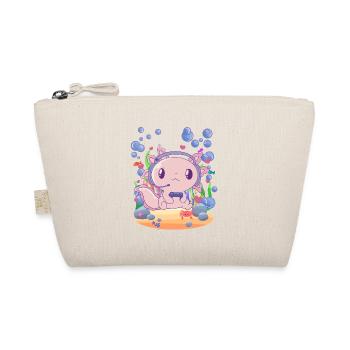 Axolotl gambles underwater - Organic Pouch - nature - Front