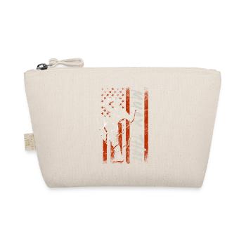 America muay thai Flag - Organic Pouch - nature - Front