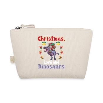 This Boy Loves Dinosaur Kids Boy Boy Dino - Organic Pouch - nature - Front