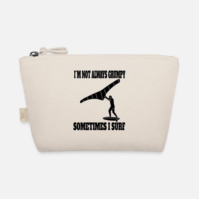 Windsurfer Surfen Kitesurfer Geschenk Windsurfing Bio-Täschchen