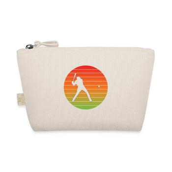 Cadeau de baseball Baseball Lovers Jeu de baseball - Trousse biologique - nature - Devant